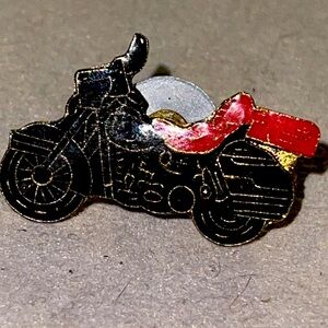 Motorcycle Metal Lapel Pin. Vintage